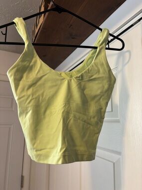Lululemon Crop - Light Lime